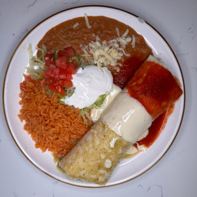 Burrito Bandera.