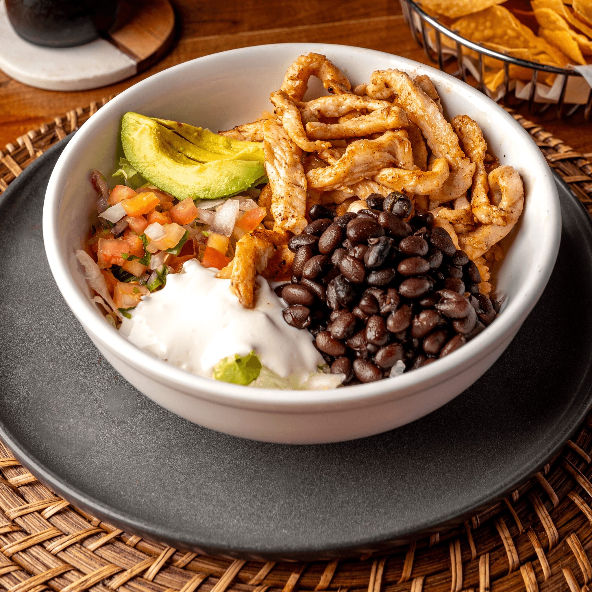 Grilled Chicken Bowl.